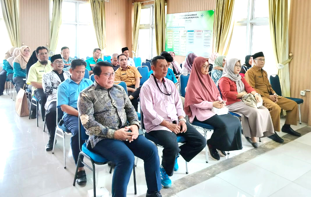 Menghadiri Undangan Pisah Sambut Kepala Puskesmas Klapanunggal - Bogor.